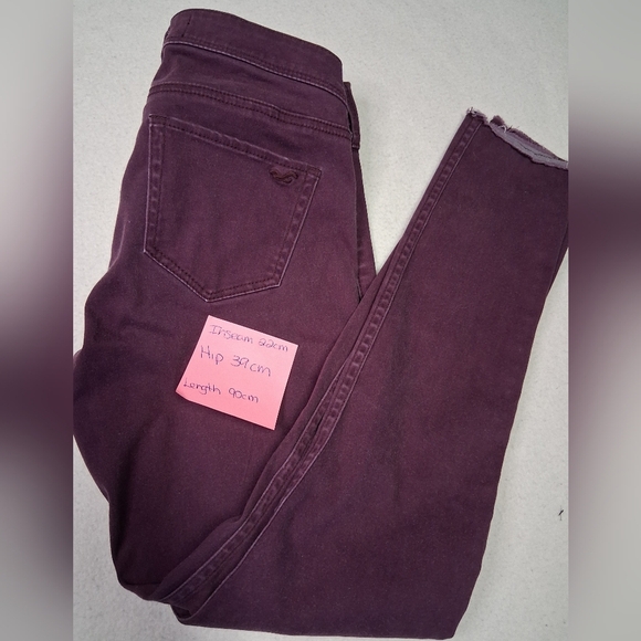 Hollister Denim - Hollister Women's Dark Purple Ankle Jeans
